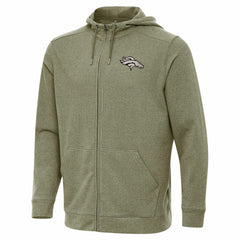 Antigua Effortless Full-Zip Hoodie Jacket - Denver Broncos
