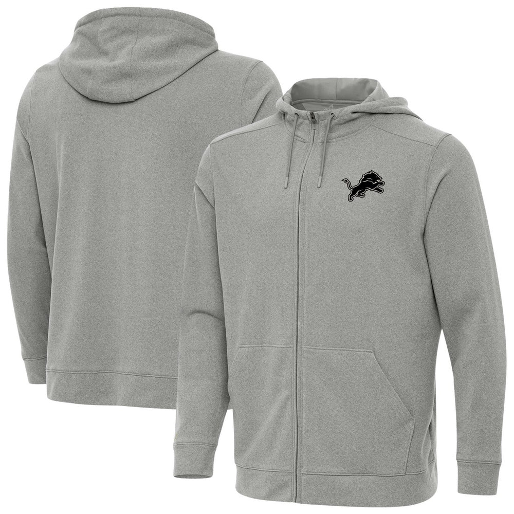 Antigua Effortless Full-Zip Hoodie Jacket - Detroit Lions