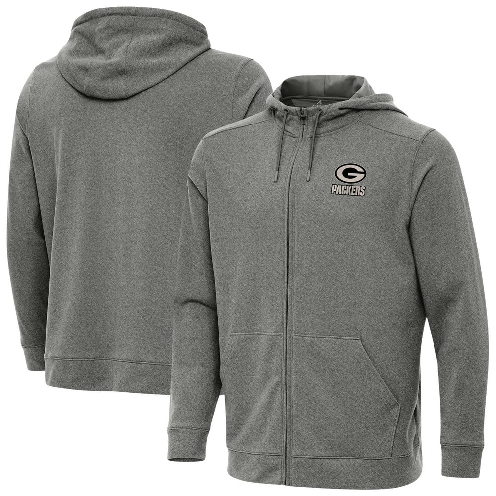 Antigua Effortless Full-Zip Hoodie Jacket - Green Bay Packers