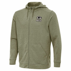 Antigua Effortless Full-Zip Hoodie Jacket - Green Bay Packers