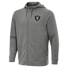 Antigua Effortless Full-Zip Hoodie Jacket - Las Vegas Raiders