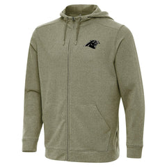 Antigua Effortless Full-Zip Hoodie Jacket - Carolina Panthers