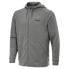 Antigua Effortless Full-Zip Hoodie Jacket - New Orleans Saints