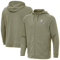 Antigua Effortless Full-Zip Hoodie Jacket - Cleveland Browns