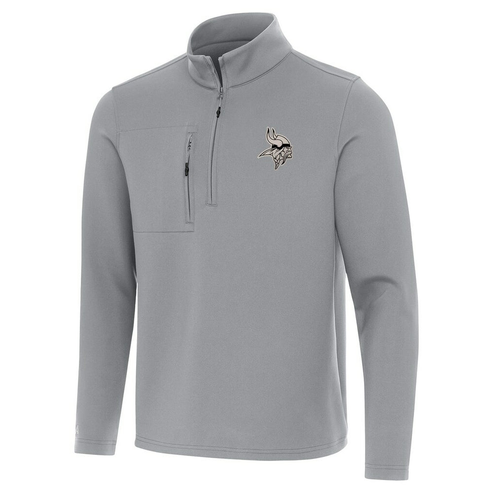 Antigua Insider Quarter-Zip Jacket - Minnesota Vikings