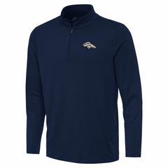 Antigua Reprocess Quarter-Zip Top - Denver Broncos
