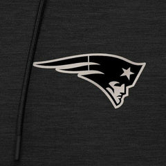 Antigua Spikes Raglan Quarter-Zip Hoodie - New England Patriots