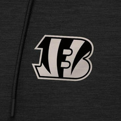 Antigua Spikes Raglan Quarter-Zip Hoodie - Cincinnati Bengals