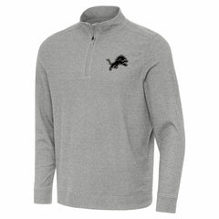 Antigua Subtle Quarter-Zip Top - Detroit Lions
