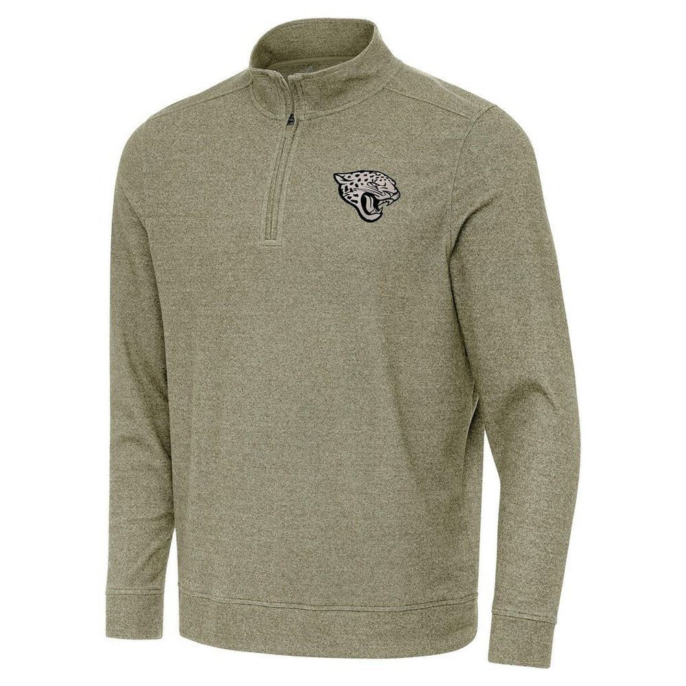 Antigua Subtle Quarter-Zip Top - Jacksonville Jaguars