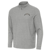 Antigua Subtle Quarter-Zip Top - Los Angeles Chargers
