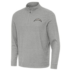 Antigua Subtle Quarter-Zip Top - Los Angeles Chargers