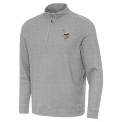 Antigua Subtle Quarter-Zip Top - Minnesota Vikings