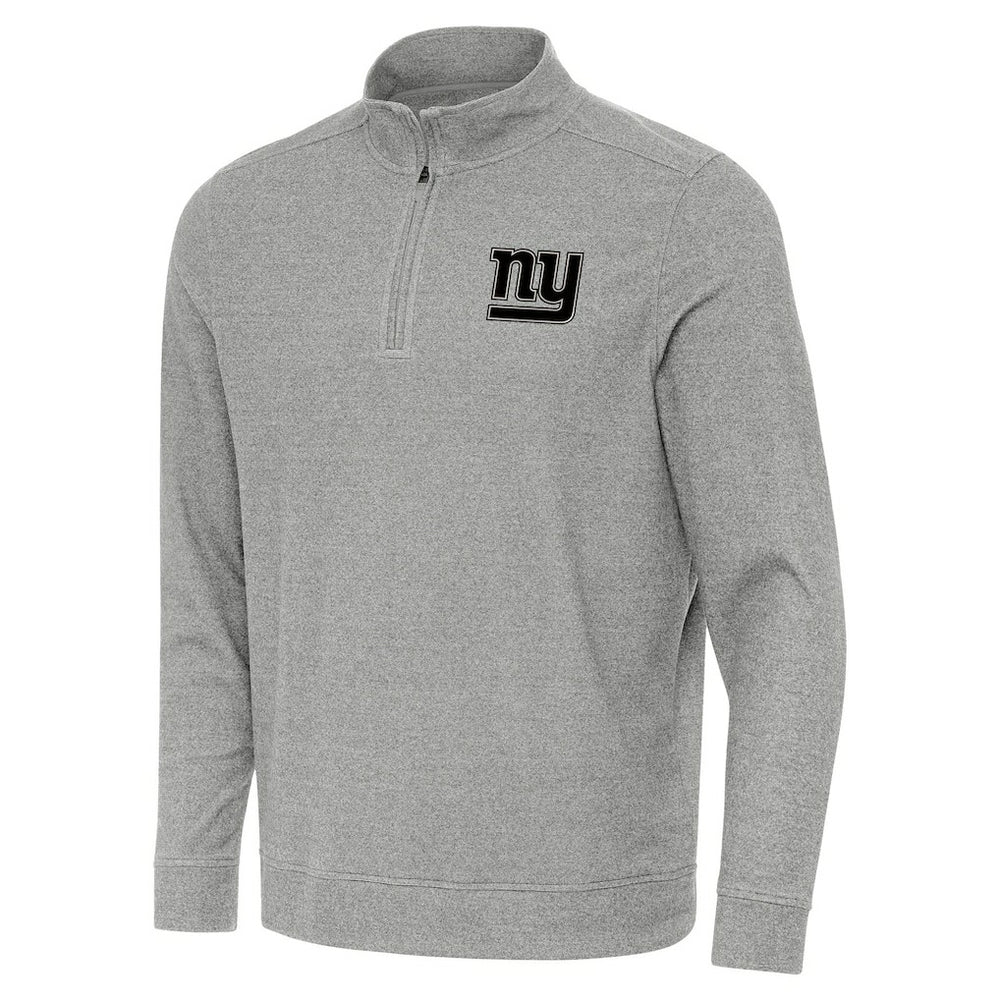 Antigua Subtle Quarter-Zip Top - New York Giants