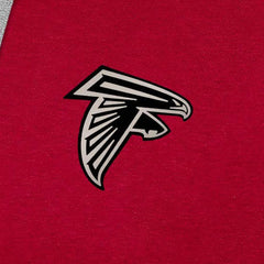 Antigua Brushed Carbon Victory Pullover Hoodie - Atlanta Falcons