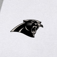 Antigua Brushed Carbon Victory Pullover Hoodie - Carolina Panthers