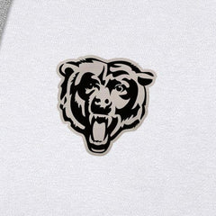 Antigua Brushed Carbon Victory Pullover Hoodie - Chicago Bears