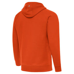 Antigua Brushed Carbon Victory Pullover Hoodie - Cincinnati Bengals