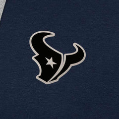 Antigua Brushed Carbon Victory Pullover Hoodie - Houston Texans