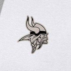 Antigua Brushed Carbon Victory Pullover Hoodie - Minnesota Vikings