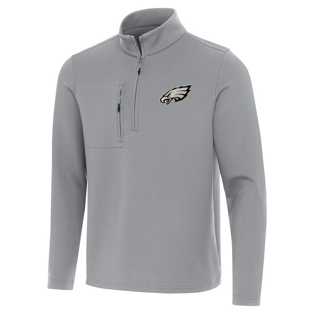 Antigua Insider Quarter-Zip Top - Philadelphia Eagles