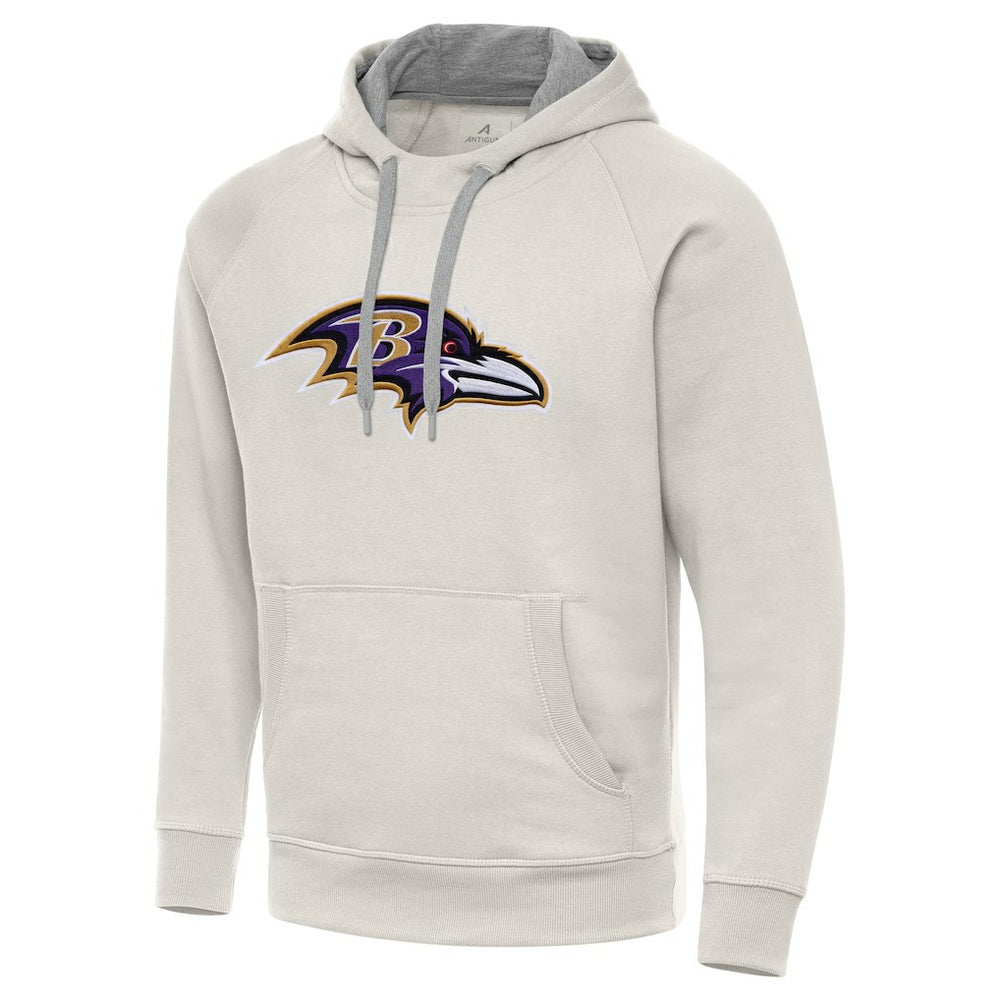 Antigua Victory Raglan Pullover Hoodie - Baltimore Ravens