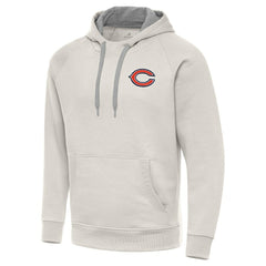 Antigua Victory Raglan Pullover Hoodie - Chicago Bears