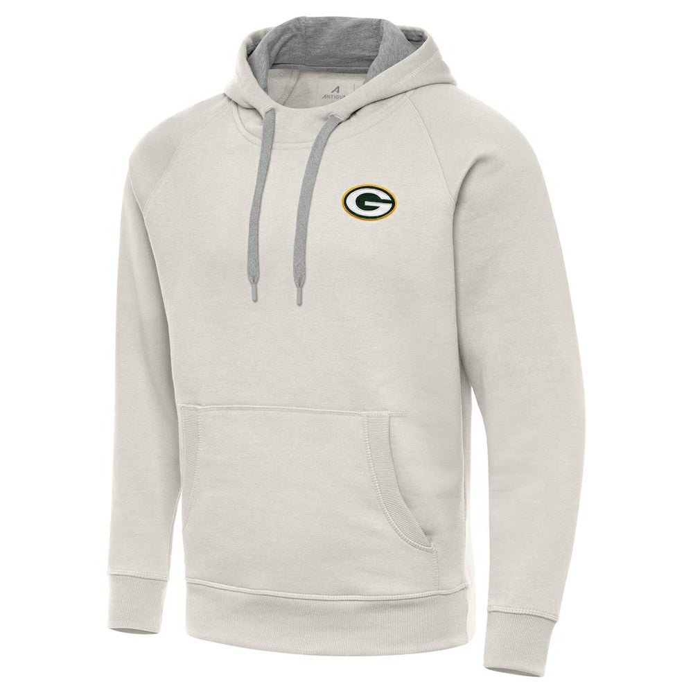 Antigua Victory Raglan Pullover Hoodie - Green Bay Packers