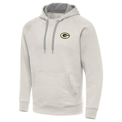 Antigua Victory Raglan Pullover Hoodie - Green Bay Packers