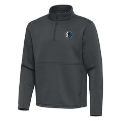 NBA Dallas Mavericks Antigua Twist Quarter-Zip Pullover Top - Pewter sale
