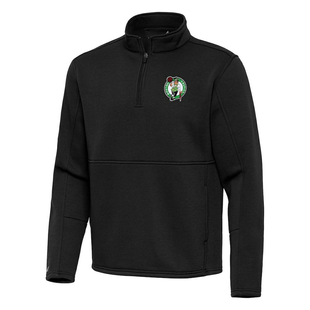 NBA Boston Celtics Antigua Twist Quarter-Zip Pullover Top - Black online