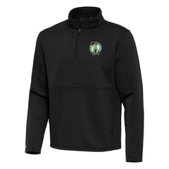 NBA Boston Celtics Antigua Twist Quarter-Zip Pullover Top - Black online