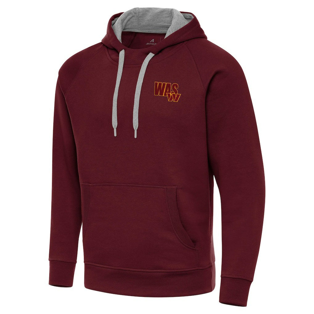 Men's Antigua Victory Pullover Hoodie - Washington Commanders