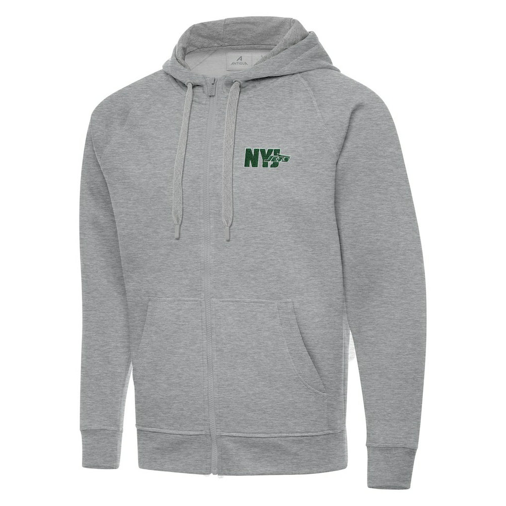 Men's Antigua Victory Full-Zip Hoodie - New York Jets