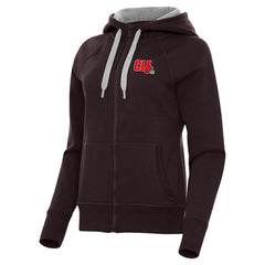Antigua Women's Victory Full-Zip Hoodie - Cleveland Browns