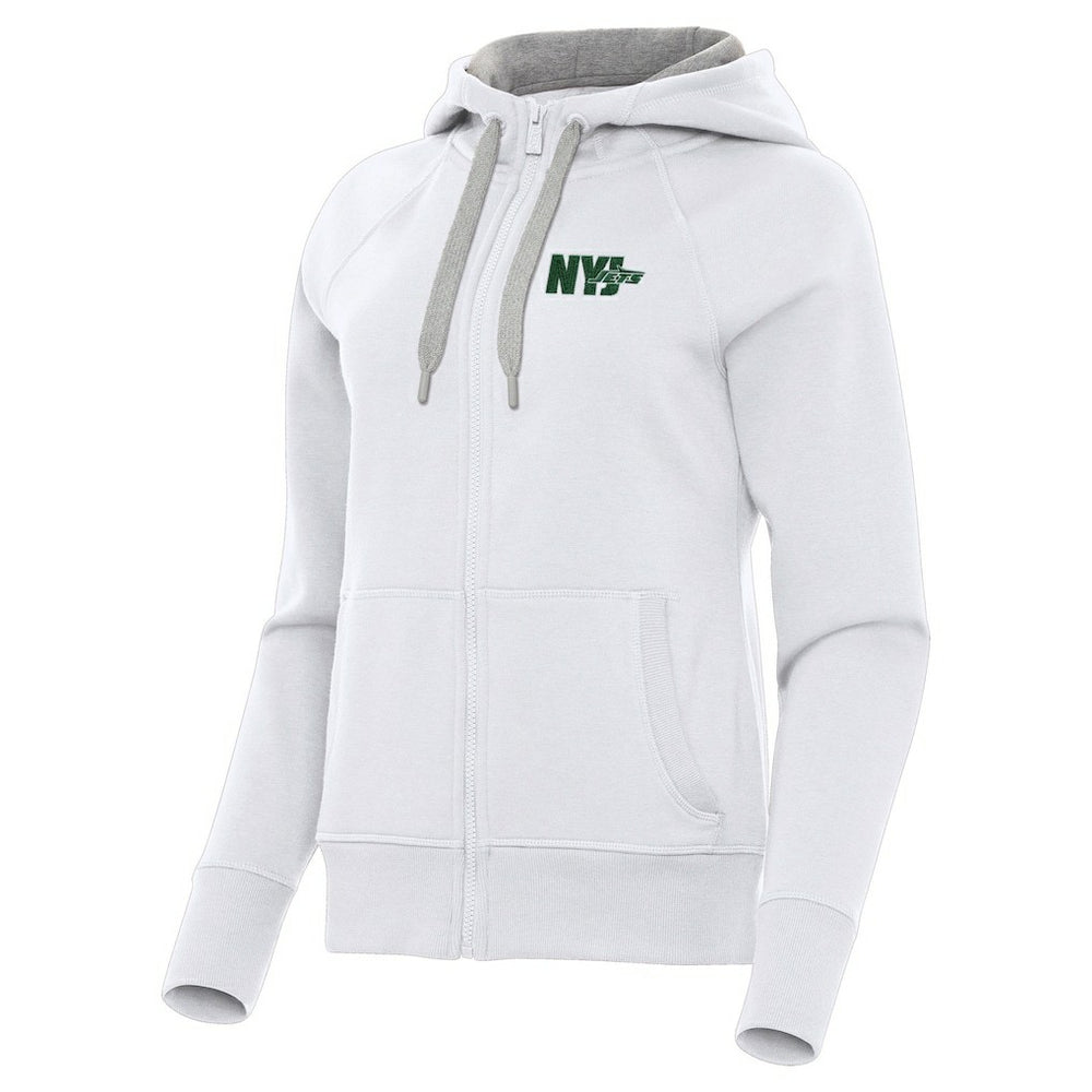Antigua Women's Victory Full-Zip Hoodie - New York Jets