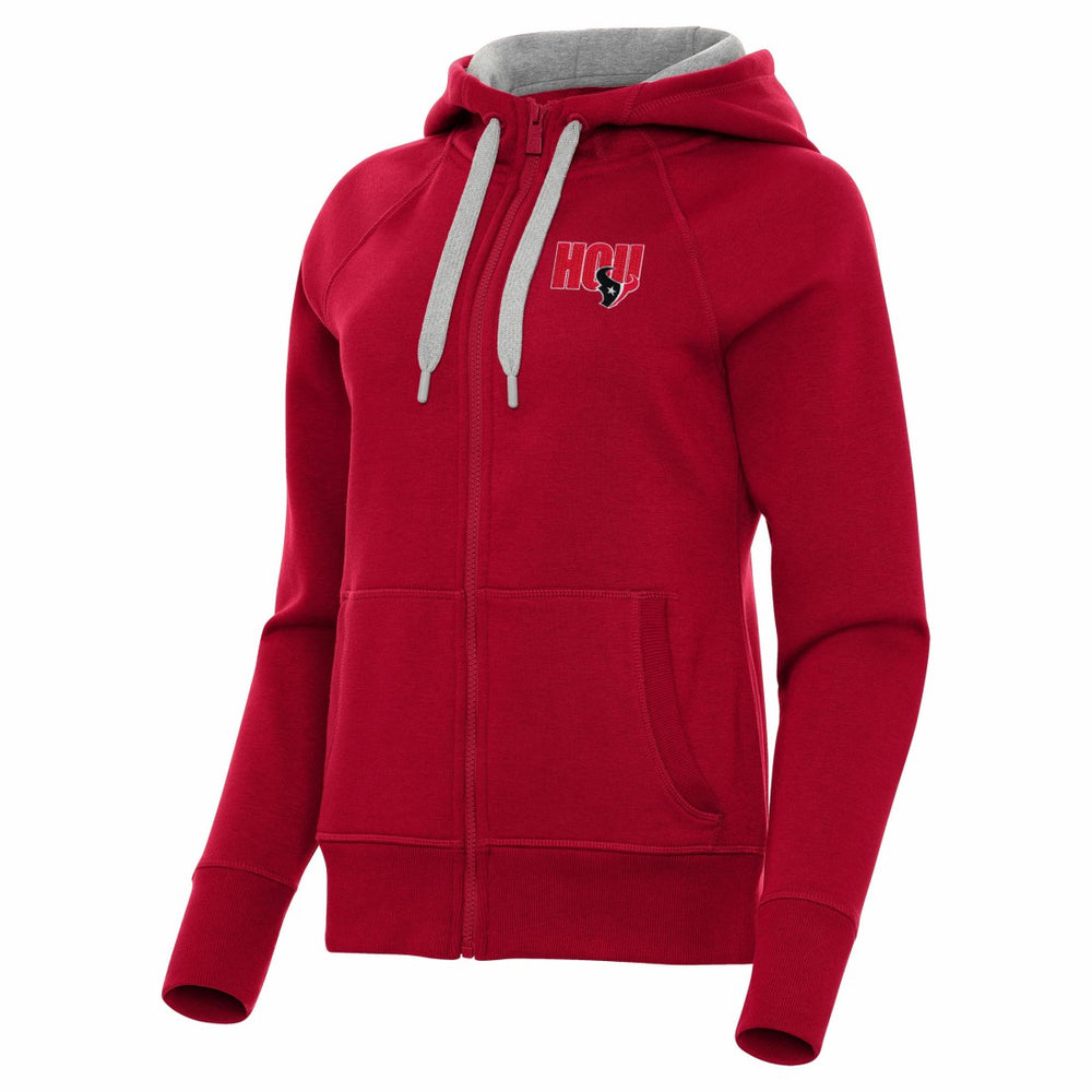 Antigua Women's Victory Full-Zip Hoodie - Houston Texans