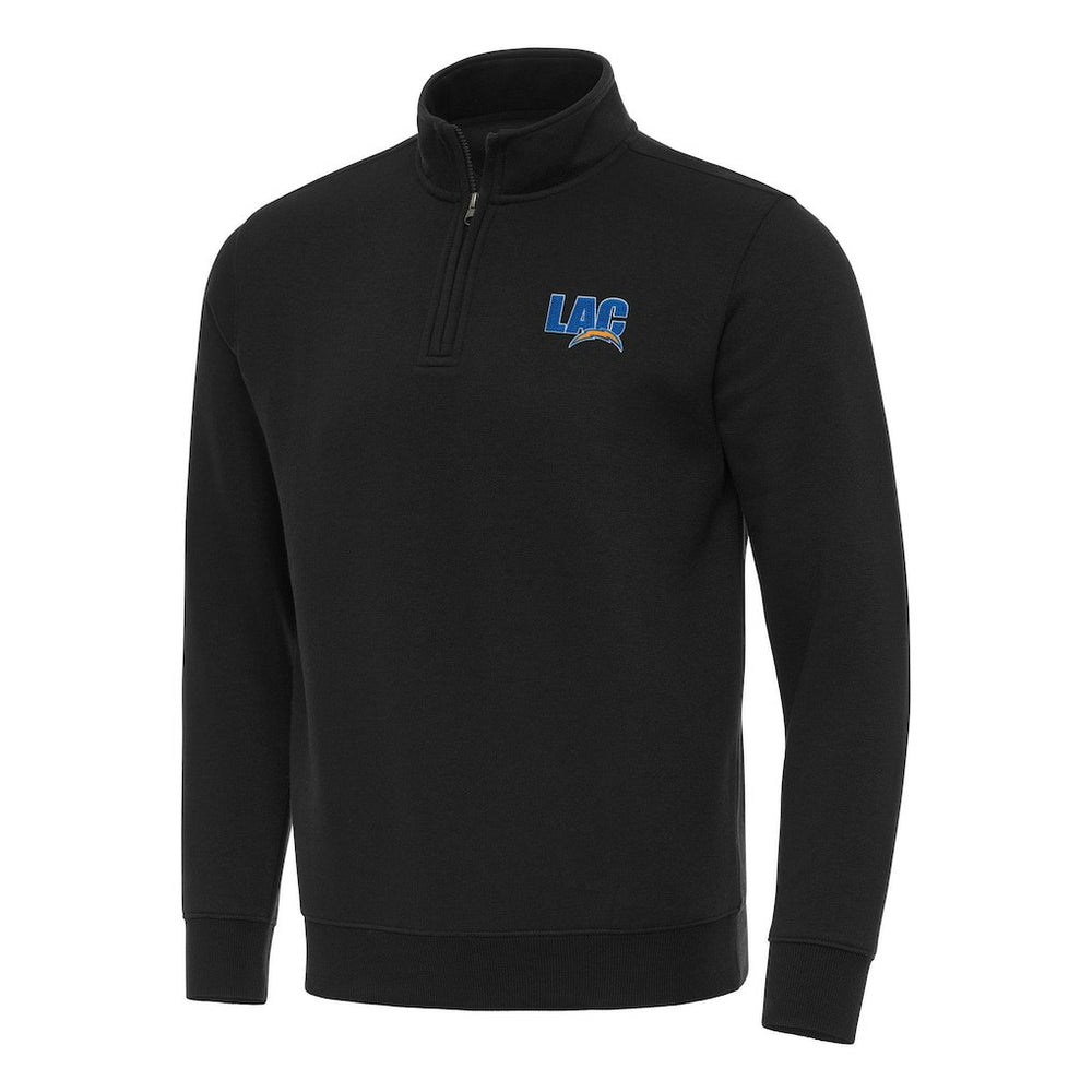Antigua Men's Victory Quarter-Zip Sweatshirt - Los Angeles Chargers