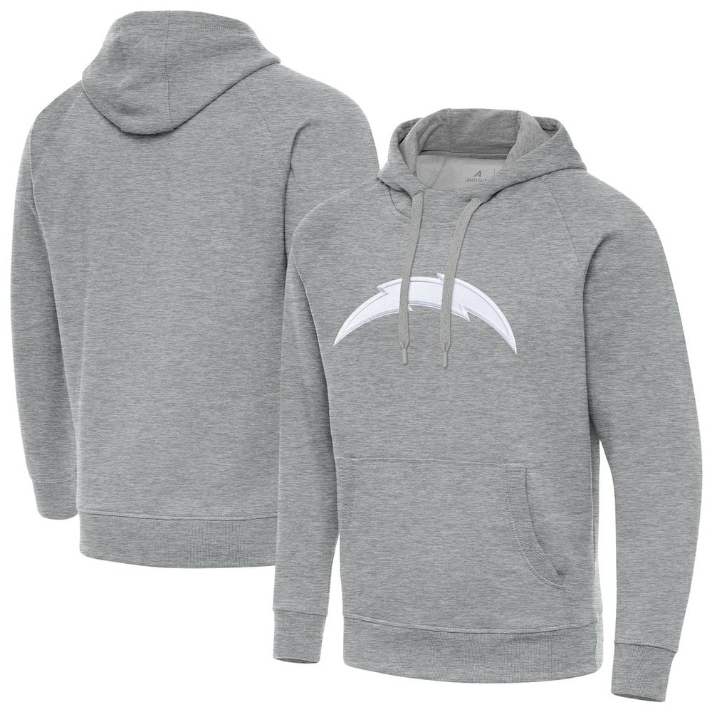 Antigua Victory Pullover Hoodie - Los Angeles Chargers