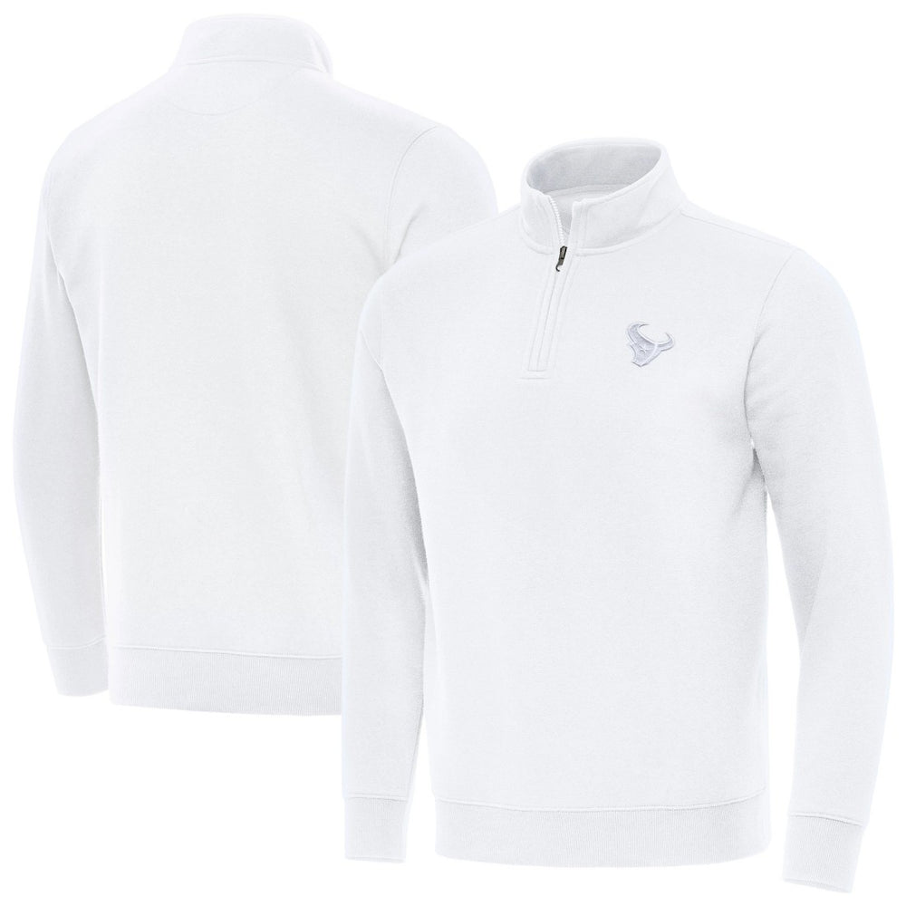 Antigua Victory Quarter-Zip Top - Houston Texans