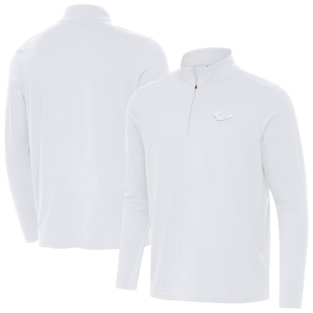 Antigua Intent Quarter-Zip Top - Kansas City Chiefs