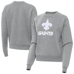 Antigua Women's Victory Pullover Sweatshirt - New Orleans Saints