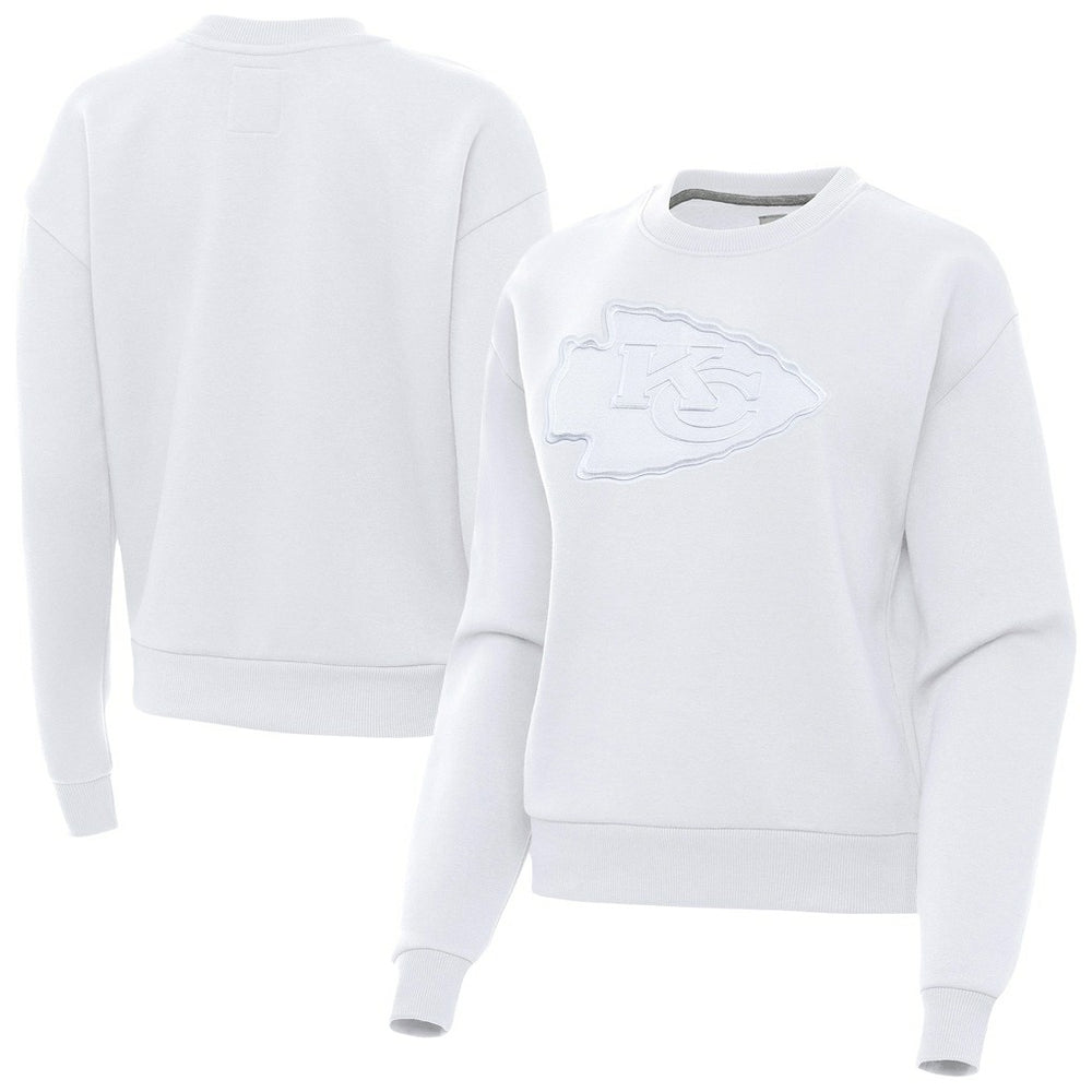 Antigua Women's Victory Pullover Sweatshirt - Kansas City Chiefs
