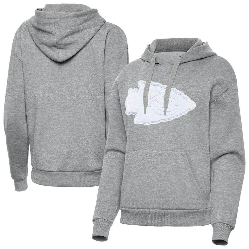 Antigua Women's Victory Pullover Hoodie - Kansas City Chiefs