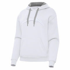 Antigua Women's Victory Pullover Hoodie - Los Angeles Chargers