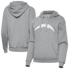 Antigua Women's Victory Pullover Hoodie - Los Angeles Chargers