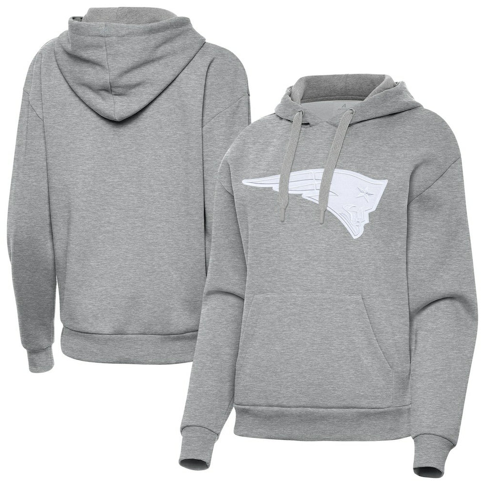 Antigua Women's Victory Pullover Hoodie - New England Patriots