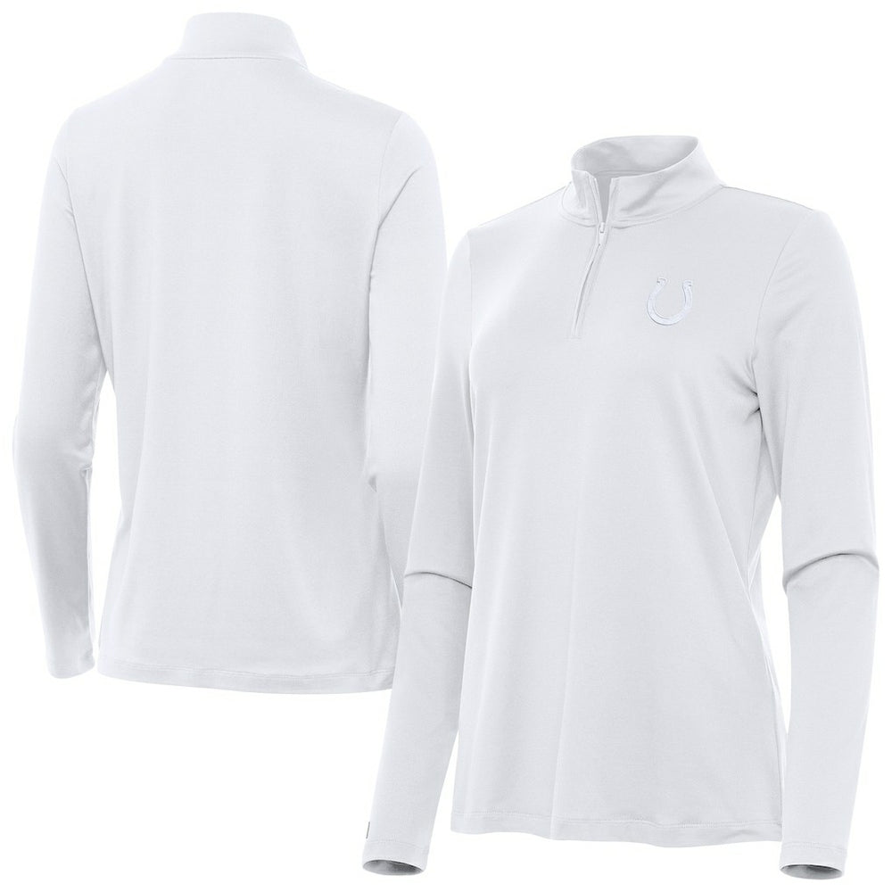 Antigua Women's Reprocess Quarter-Zip Top - Indianapolis Colts