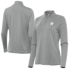 Antigua Women's Reprocess Quarter-Zip Top - Dallas Cowboys