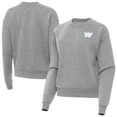 Antigua Women's Victory Crew Pullover Sweatshirt - Washington Commanders